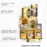 天轩座03单元（2-23层）住宅平面图