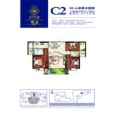 亿力江滨C2户型 132平
