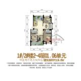 １#２#楼2-4层01、06单元