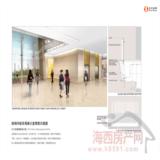 福州信和广场商场内部及电梯大堂情境示意图
